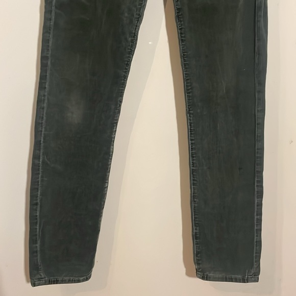 Ag Adriano Goldschmied The Stevie Ankle Slim Straight Corduroy Pants Size 26 - Picture 7 of 16